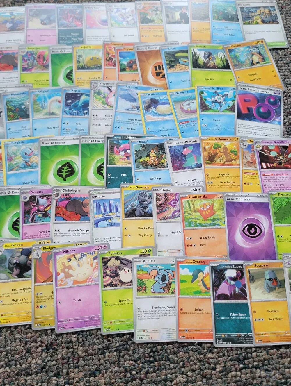 Pokemon Trading 80 card bulk  Set # 401